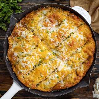 Focaccia Cheesy Garlic Bread