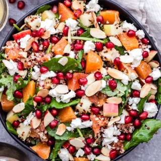 Winter Quinoa Kale Salad