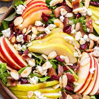 Autumn Apple and Pear Salad