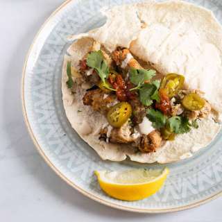 Baked Turkey Kofta Pita Sandwich