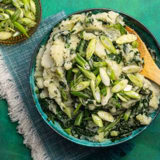 Spinach colcannon recipe