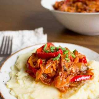 Sauteed cabbage with peppers, or the one dish to get right