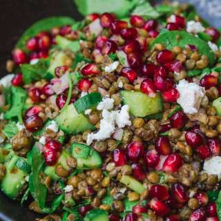 Mediterranean Power Lentil Salad