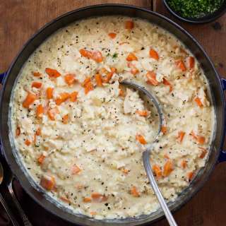 Crack Chicken and Rice Soup
