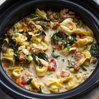 Crockpot Tortellini Soup