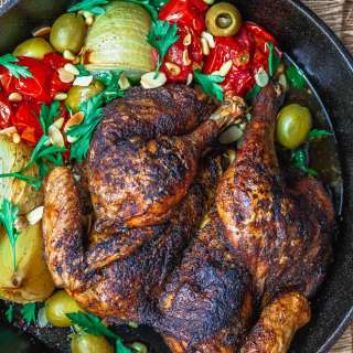 Crispy Spatchcock Chicken Recipe