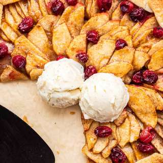 Apple Cranberry Galette