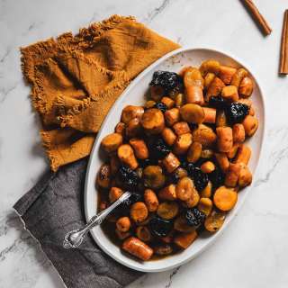 My grandma's Russian Jewish carrot tzimmes