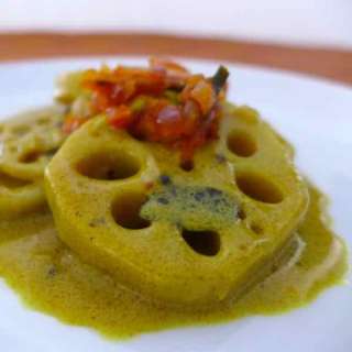 Nelum Ala Curry (Lotus Root Curry)
