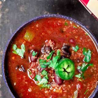 BEST Vegan Chili with Quinoa