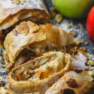 Easy Apple Strudel with Phyllo