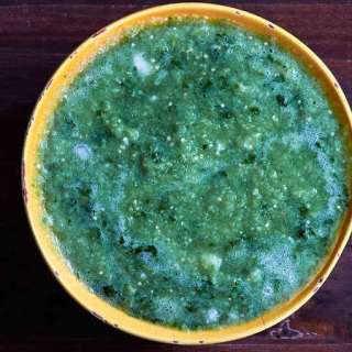 Fresh Tomatillo Salsa Verde Recipe