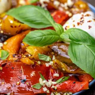 Roasted Peppers Recipe (Two Ways!)