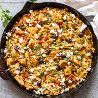 Greek Chicken Orzo