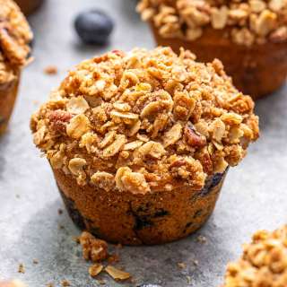 Pumpkin Blueberry Muffins