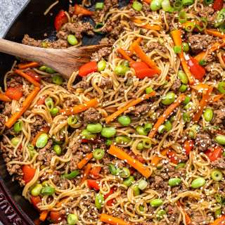 Ground Beef Ramen Noodles