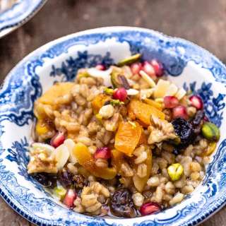 Burbara (Wheat Berry Pudding)