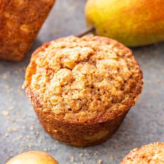 Pear Ginger Muffins