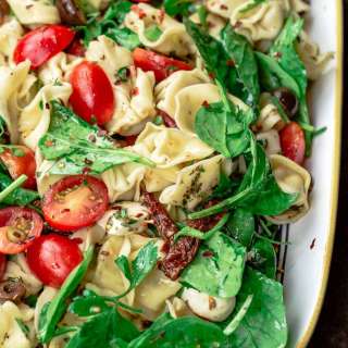Spinach Tortellini Salad
