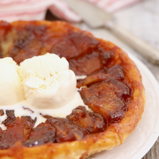 Caramel Apple Tarte Tatin