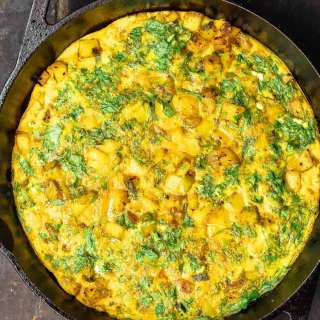 Easy Potato Omelet Recipe