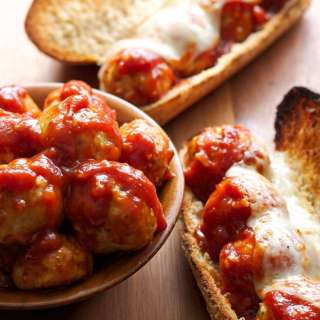 Barbecue Meatball Subs
