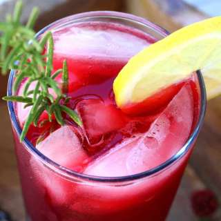 Lemon Blackberry Rosemary Spritzer