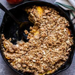 Gluten Free Peach Crisp