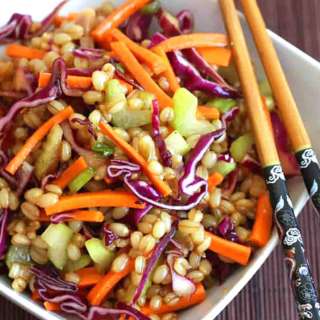 Asian Wheat Berry Salad