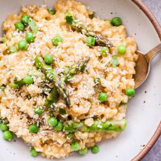 Lemon Asparagus Risotto