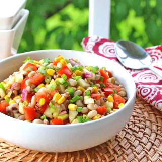 Southern Black Eyed Pea Salad