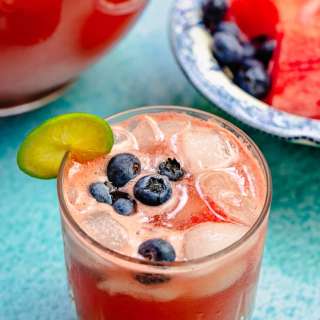 5-Minute Watermelon Sangria