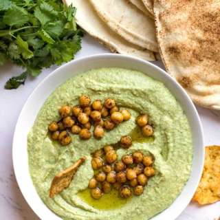 Cilantro Jalapeno Hummus