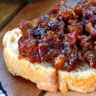 Peach Bacon Jam