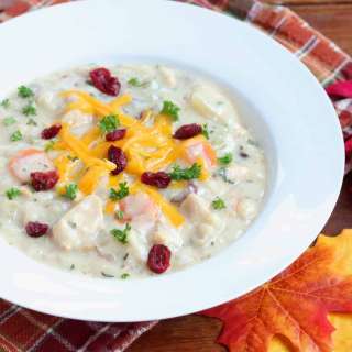 Creamy Turkey Dinner Soup