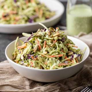 Spicy Cilantro Lime Slaw