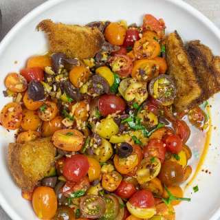 Simple Cherry Tomato Salad
