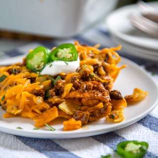 Frito Chili Pie (Walking Taco Casserole)