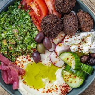 Mediterranean Falafel Bowls