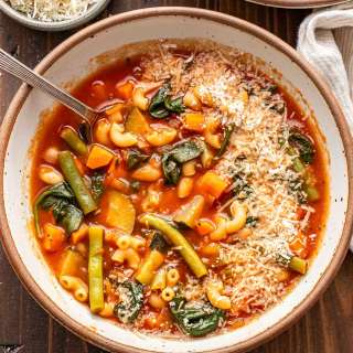 Vegetable Minestrone Soup
