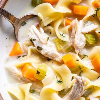Creamy Chicken Noodle Soup