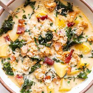 Sausage Potato and Kale Soup