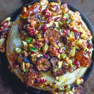 Baked Brie with Fig Jam
