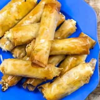 Sigara Boregi (Turkish Cheese Rolls)