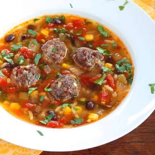 Albondigas Soup (Mexican Meatball Soup)