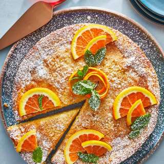 Orange Cardamom Olive Oil Cake