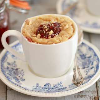 Microwave Mug Peanut Butter and Jelly Sandwich (Microwave Mug Meals)
