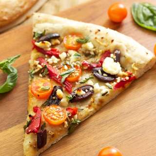 Tomato Basil Feta Pizza