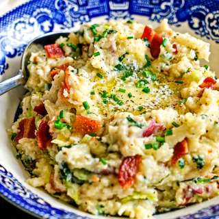 Irish Mashed Potatoes (Colcannon) + Video