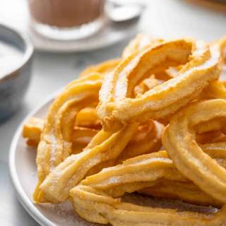 Churros with Chocolate